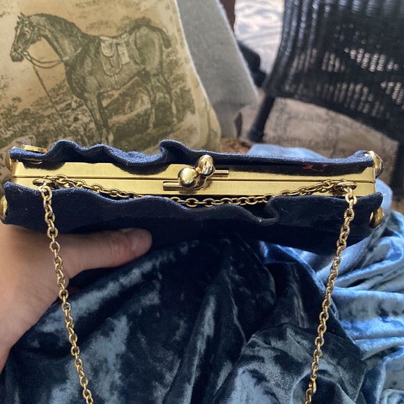 Vintage FS Originals Black Evening Bag - Picture 6 of 14